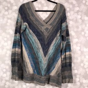 free people V neck sweater